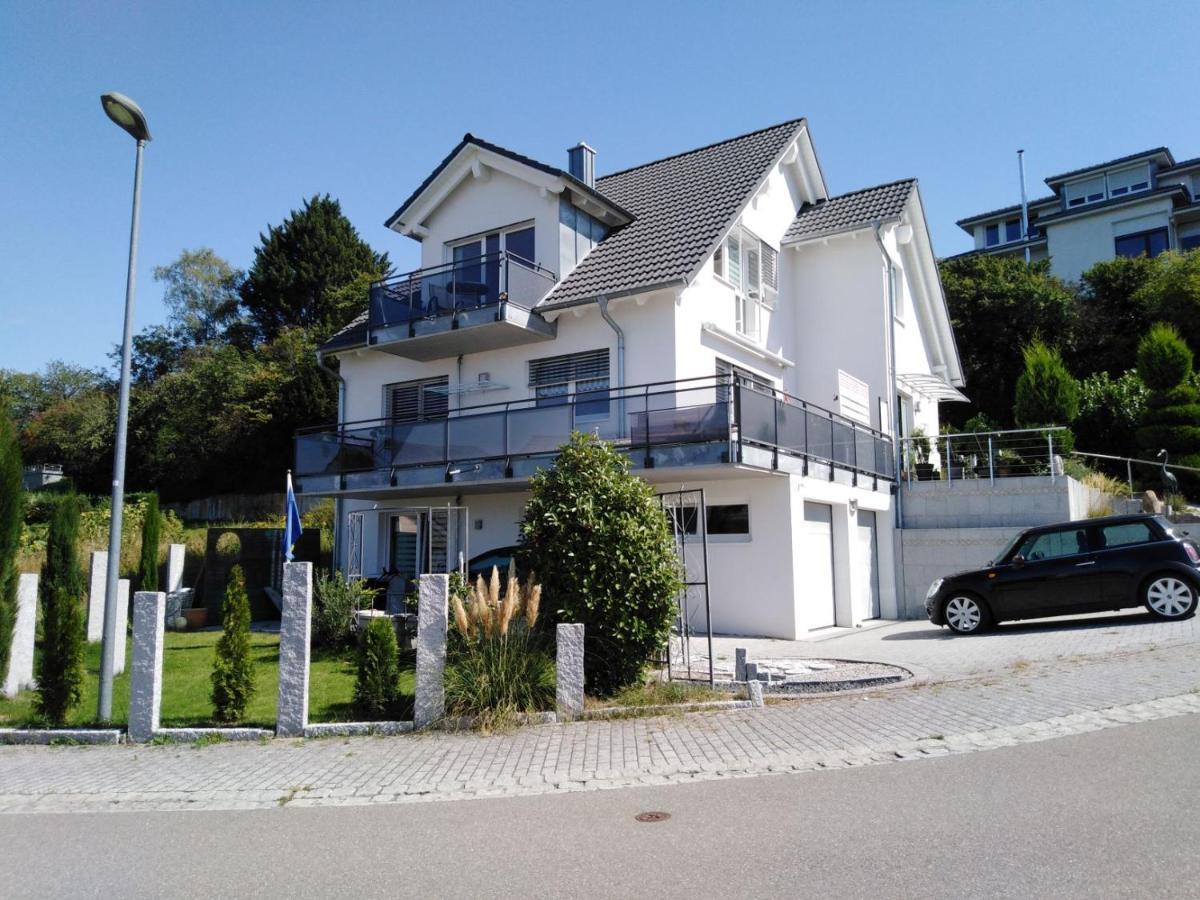 Ferienwohnung Wisser- Fernblick Bad Bellingen Buitenkant foto